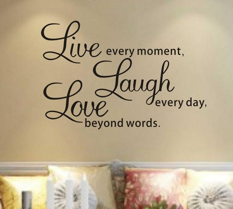 Beautiful Life Quotes Wall Photos Stickers In Living Room Beautiful Life Quotes Wall Photos Stickers In Living Room