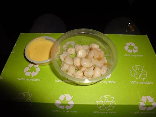 Andean corns w/ huancaina sauce