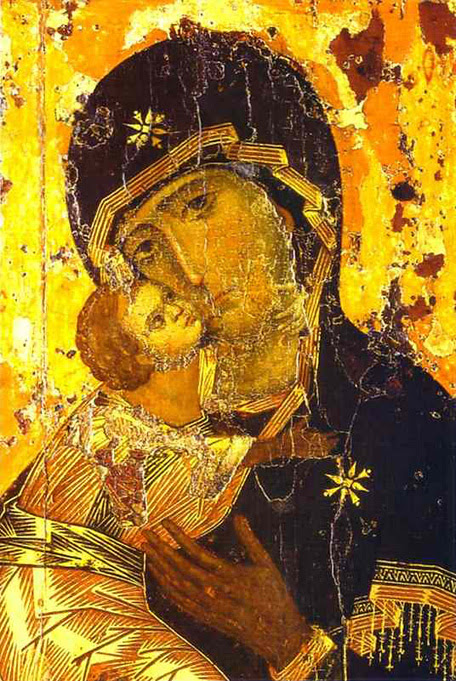The Vladimir Icon of the Mother of God.