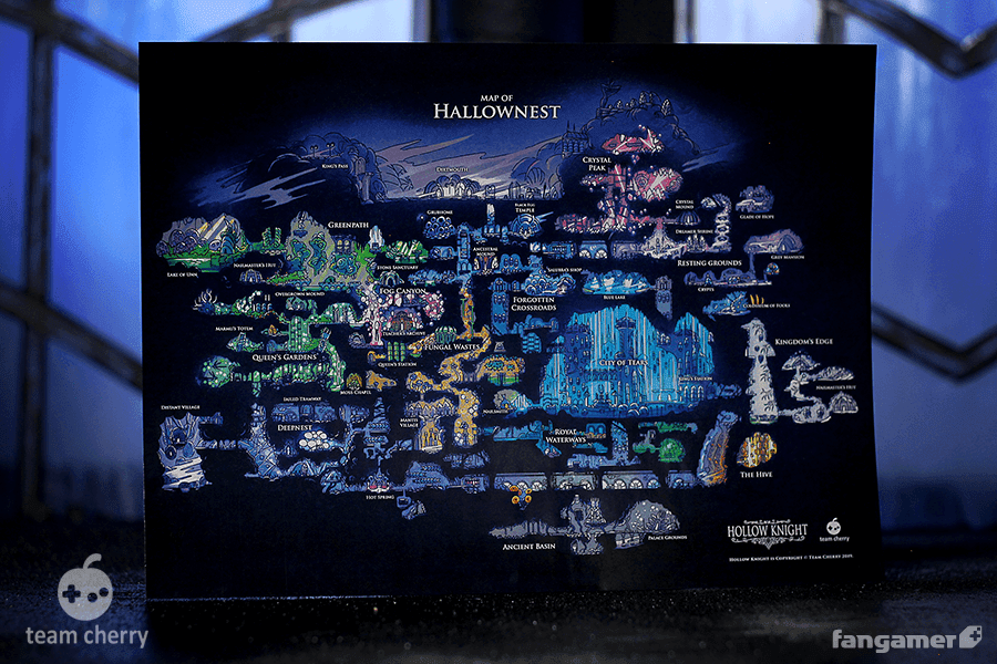 Hollow Knight Kingdoms Edge Map World Map Atlas