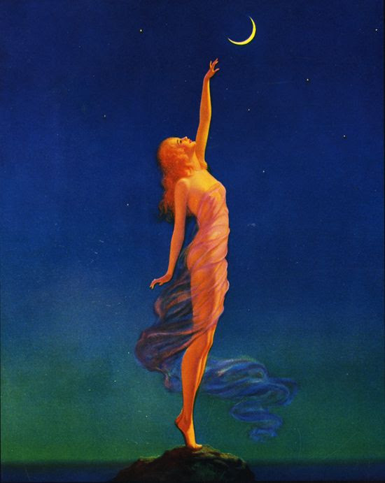 "Llegar a la Luna", de Edward Eggleston c. 1933
