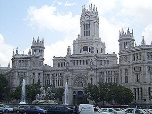 Palacio de Comunicaciones in Madrid