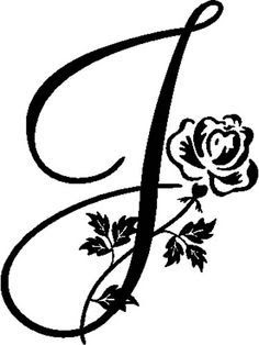 The Letter J Tattoo Letter