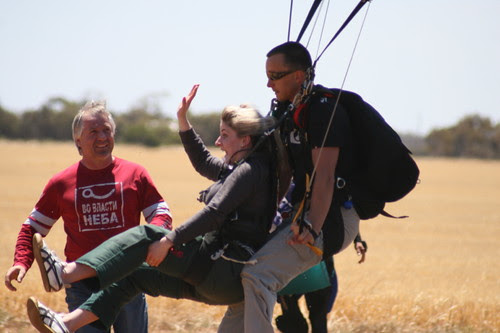 Skydiving 23/11/2008
