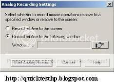 Discovery of a Peculiar Bug in QTP Analog Recording
