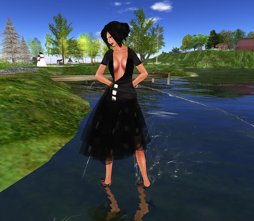 Leezu black dress