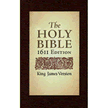 631609: KJV 1611 Bible 400th Anniversary Edition, Hardcover
