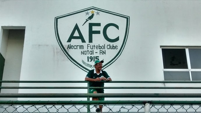 Anthoni Santoro - técnico do Alecrim (Foto: Andrei Torres/Divulgação)