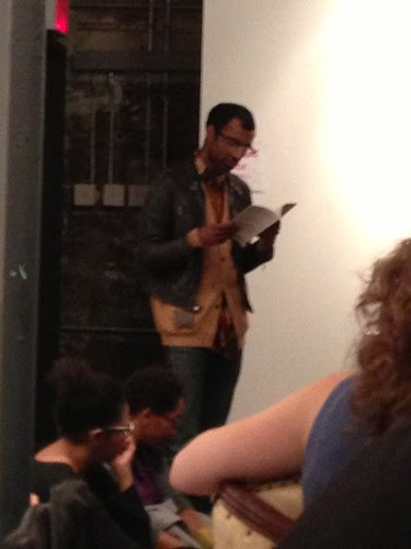 George Positive reading at Chris Stackhouse book launch