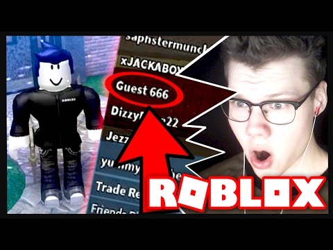 Welcome To Ruh Gaming World I Actually Hacked Guest 666 In Roblox