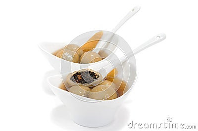 Vietnamese Glutinous Rice Balls Dessert Royalty Free Stock ...