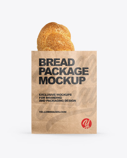 Download Free Download Kraft Bag With Bread Packaging Packaging Mockups Psd 103 Mb PSD Mockups.