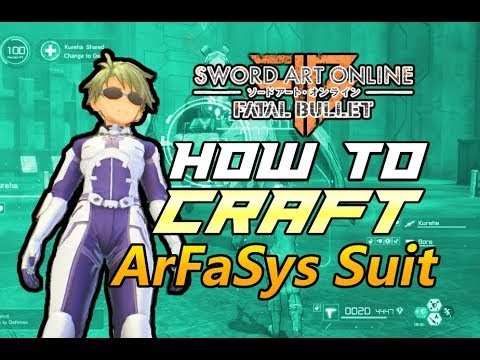 She Game Games Ventus Sgn Plays Sao Fatal Bullet How To Craft Arfasys Suit M And F