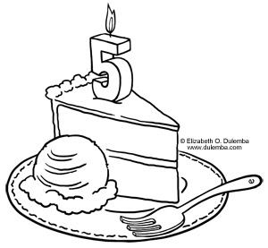 dulemba Coloring Page Tuesday 5 YEAR39S OLD CELEBRATION