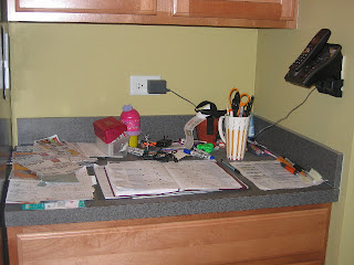 Party Of Five Wfmw Kitchen Desk Organizing