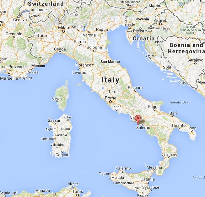 Sorrento Map Of Italy ~ GOOGLESAIN