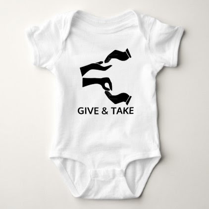 World for Give and Take Baby Bodysuit