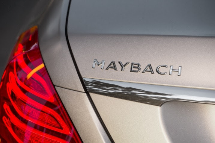 2017 Mercedes-Benz Maybach S600 Sedan Rear Badge
