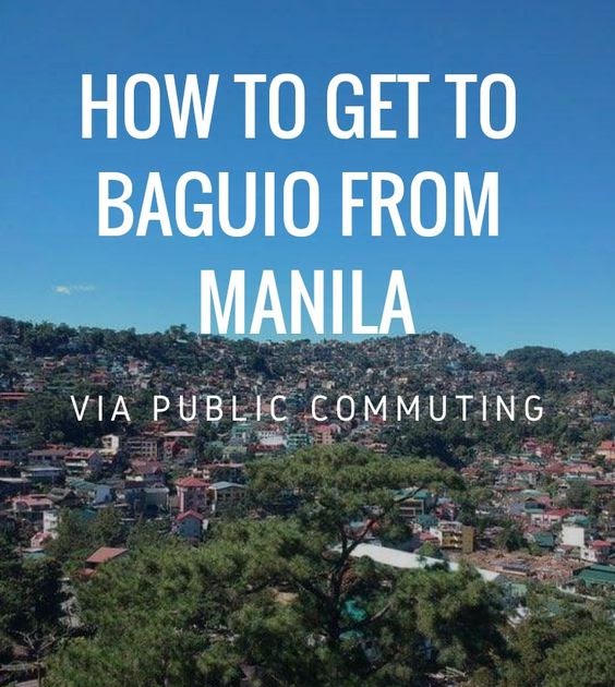 travel from manila to baguio