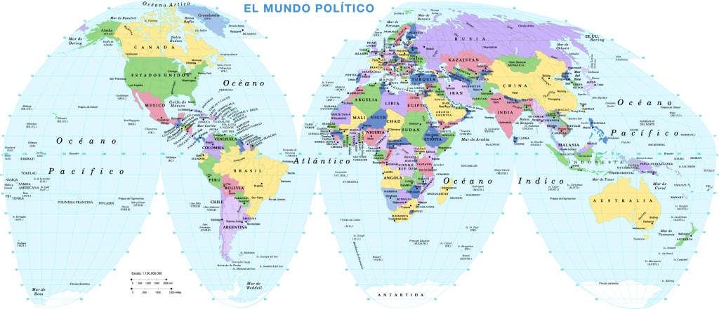 wallpaper: mapa del mundo paises