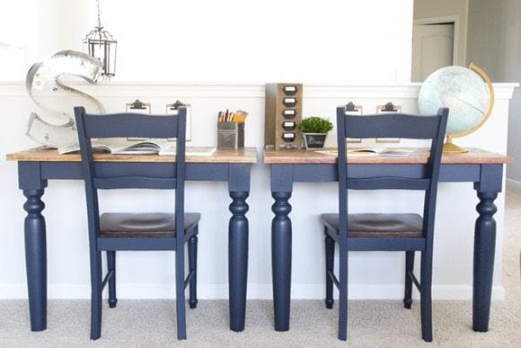 Repurposed-Kitchen-Table-Desks-Fusion-Midnight-Blue-1-of-3