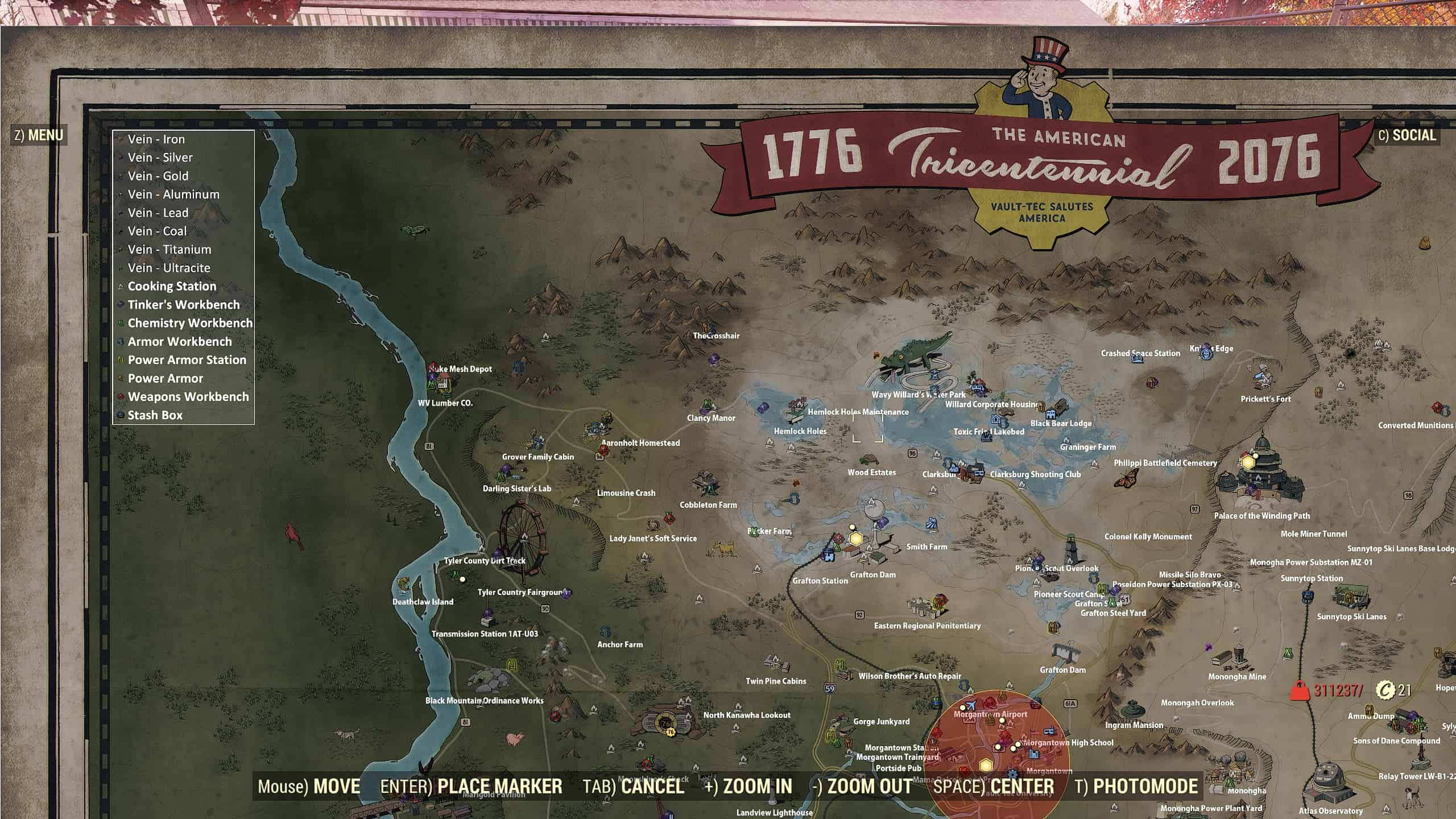 карта fallout 4 все локации на карте фото 97