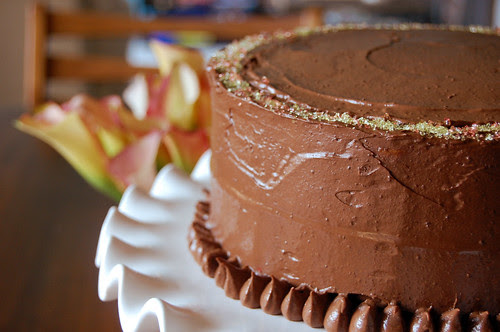 best birthday cake - recipe from smitten kitchen
