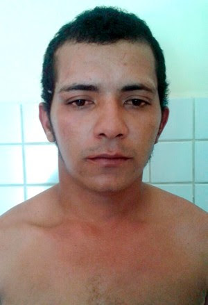 Segundo a polícia, Fransuel Lobo da Silva, 22 anos, confessou o crime (Foto: Cabo José Ivaneide de Araújo/G1)