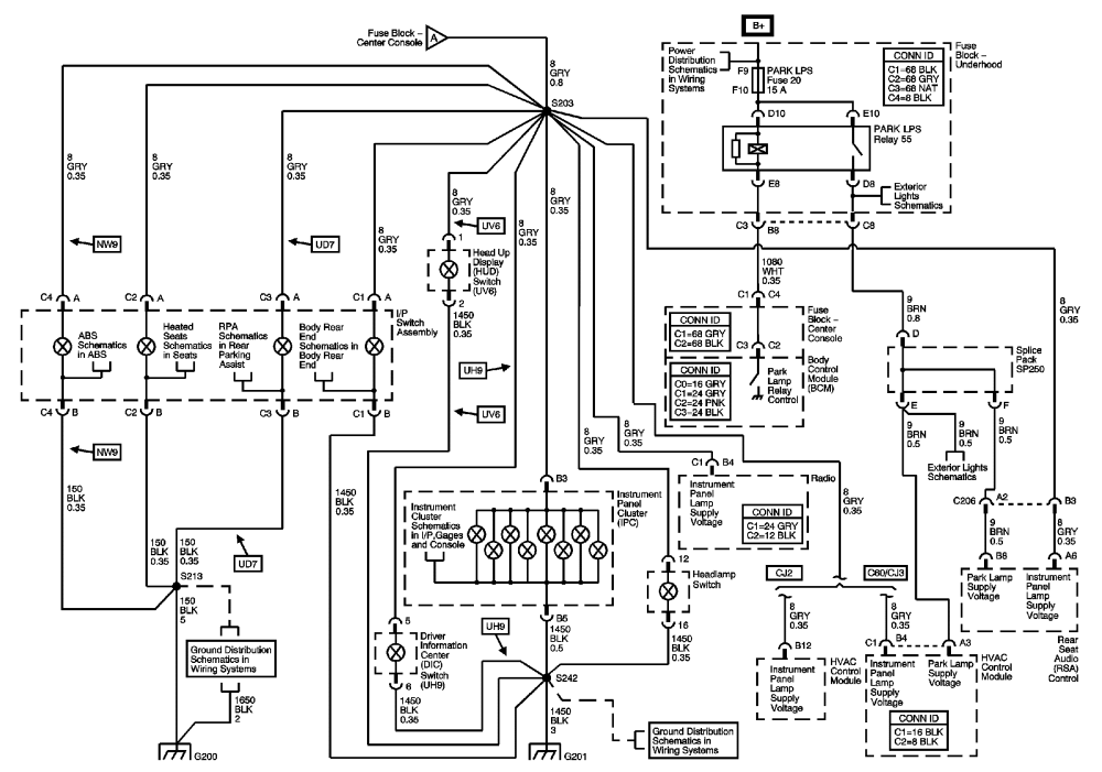 Wiring Diagram PDF: 2003 Buick Lesabre Wiring Schematic