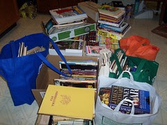100_4994 Book sale hauls