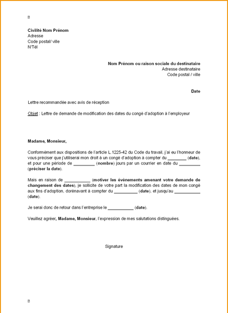 Administrative Modèle De Lettre Simple  Thomas Rivera Ejemplo de Carta