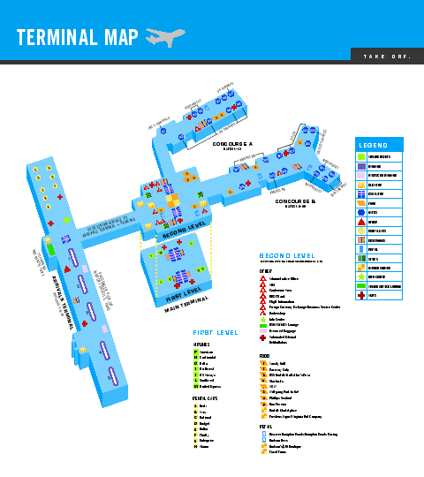 Fort Lauderdale Airport Terminal Map | World Map 07