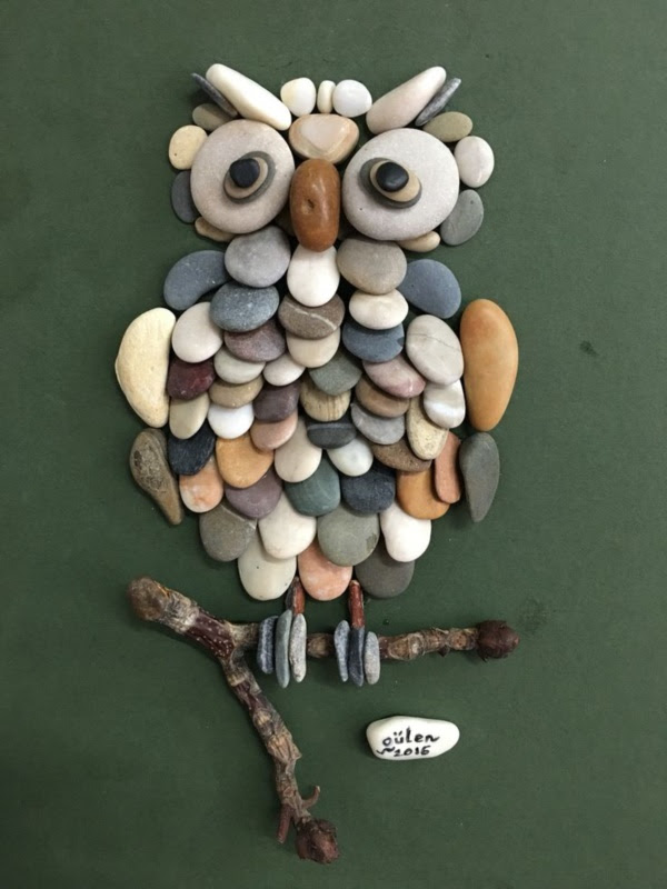 Handy Rock And Pebble Art Ideas For Many Uses34