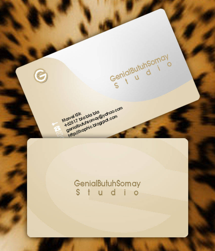 Simple Business Card in Photoshop