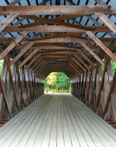 An orb inside the Bennett-Bean Bridge