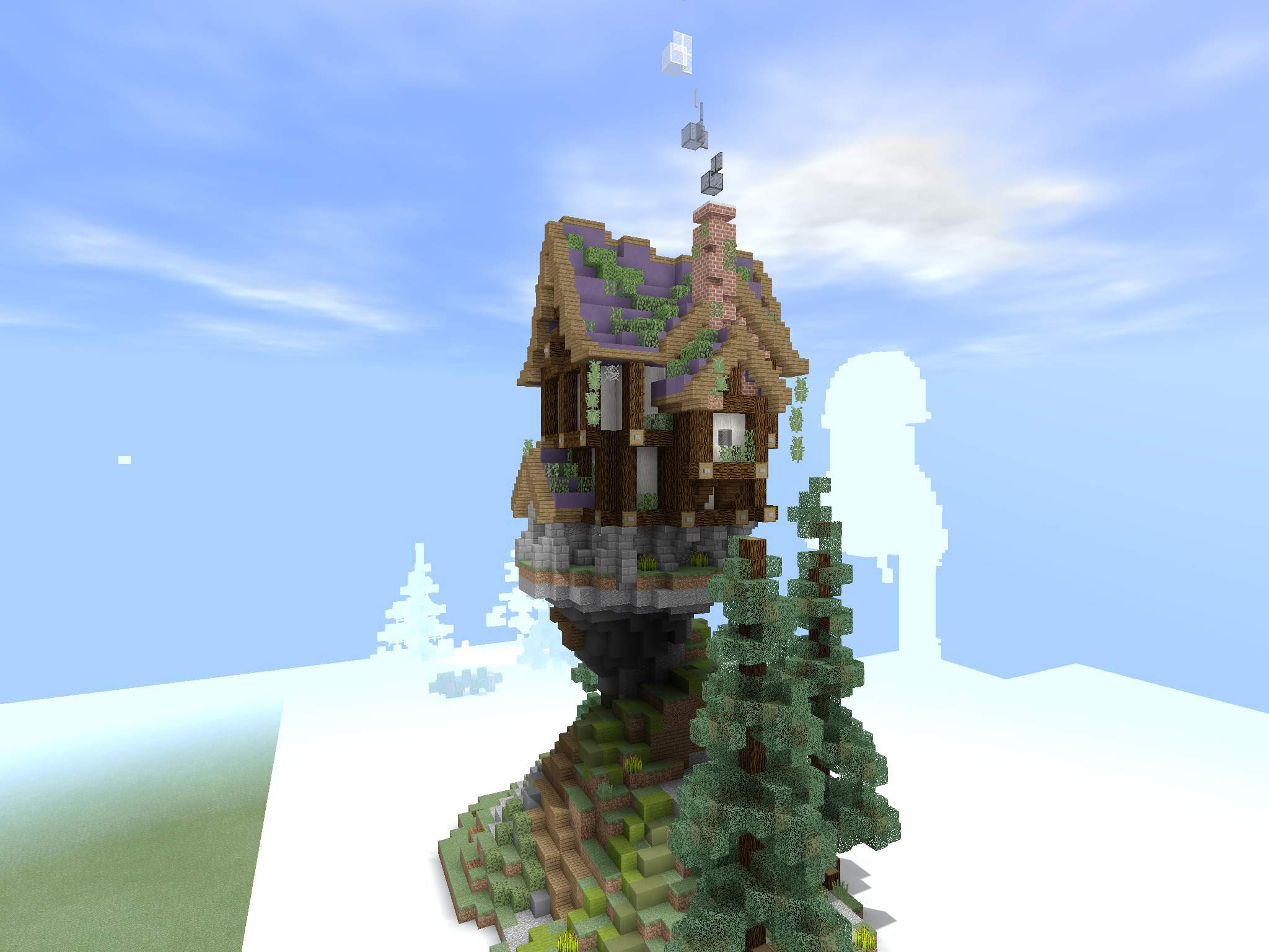 Best Minecraft Hill House