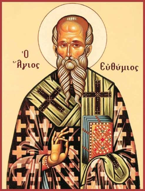 ST. EUTHYMIUS, The Bishop of Sardis