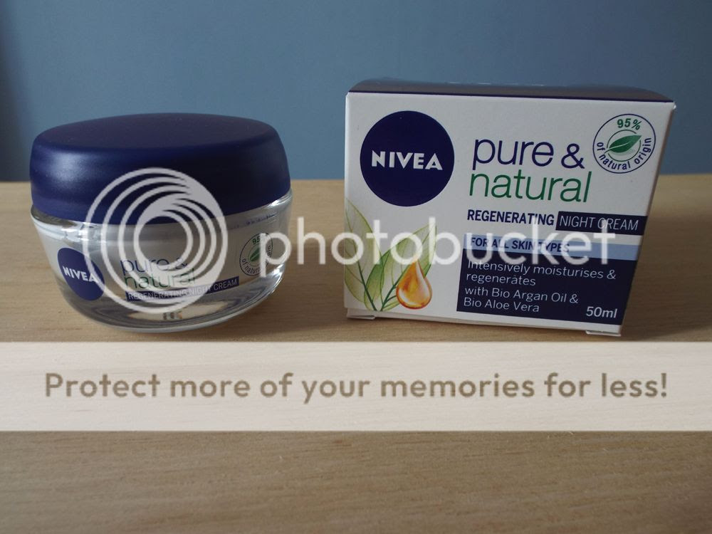 Nivea Pure & Natural Regenerating Night Cream
