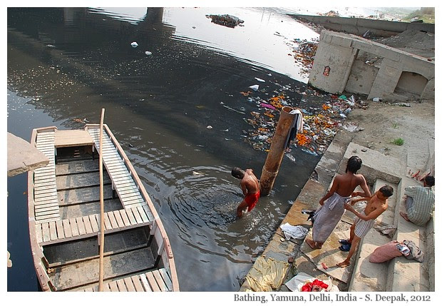 Pollution Yamuna river, Delhi