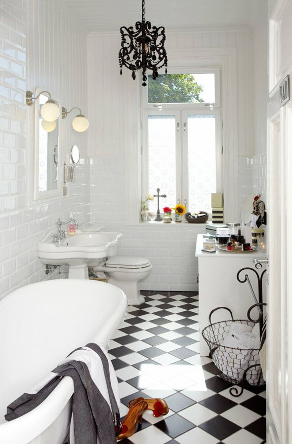 36 black and white vinyl bathroom floor tiles ideas and ...
