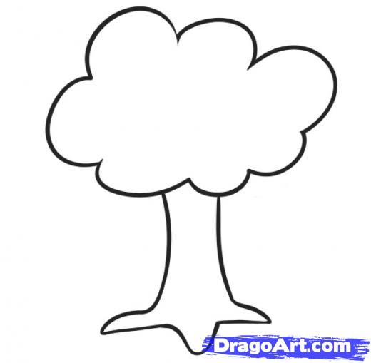 Featured image of post Apple Tree Drawing For Kids