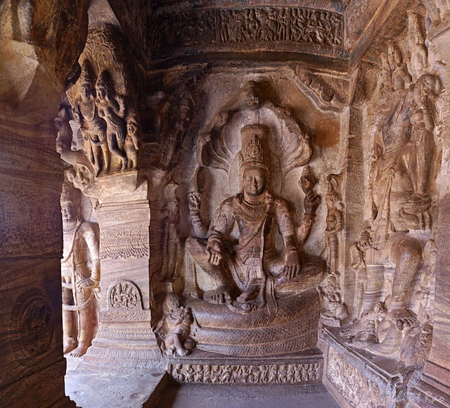 Shesasahi Vishnu, Badami