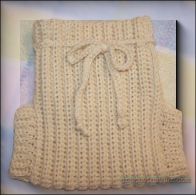 simple stretchy easy wool soaker crochet pattern