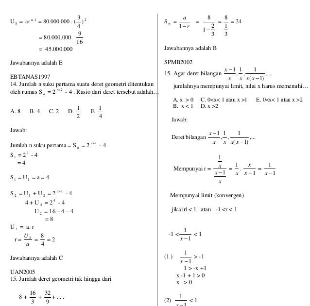 Contoh Soal Induksi Matematika Sederhana Brainly Soal Soal