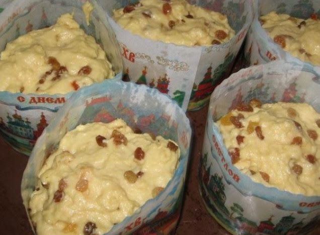 Александрийское тесто (для куличей)