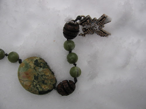 Rosary in Snow