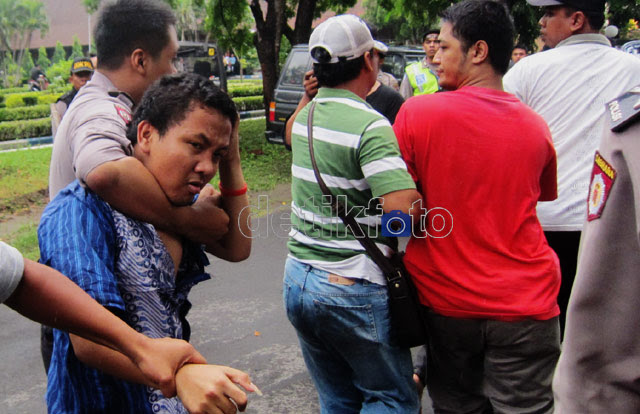 Demo Ricuh, Sejumlah Mahasiswa Terluka