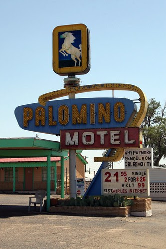 palomino motel sign
