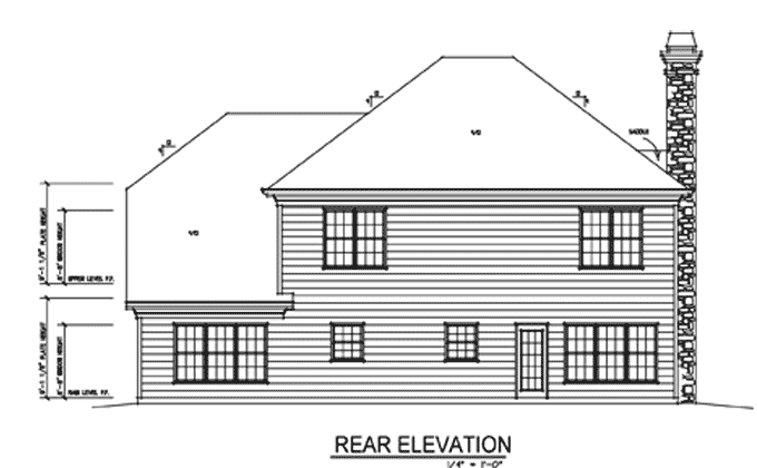Standard 2 Story House Height Img nincompoop
