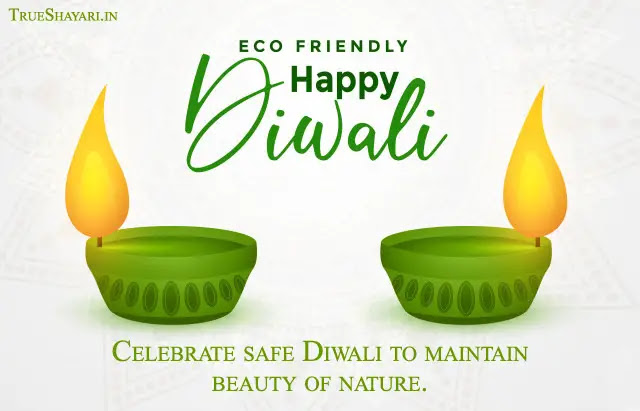 Eco Friendly Diwali Status
